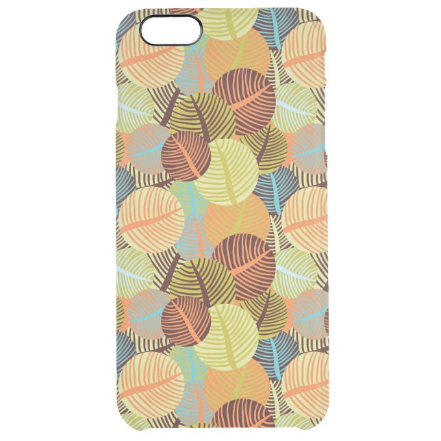 Abstract pattern uncommon iPhone case (Back)