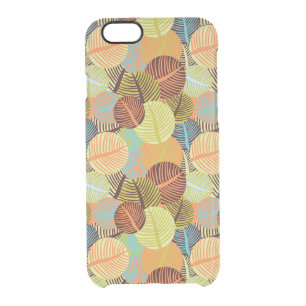 Abstract pattern clear iPhone 6/6S case