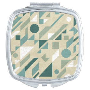 Abstract pattern vanity mirror
