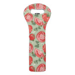 Abstract pattern with tomato wine bag