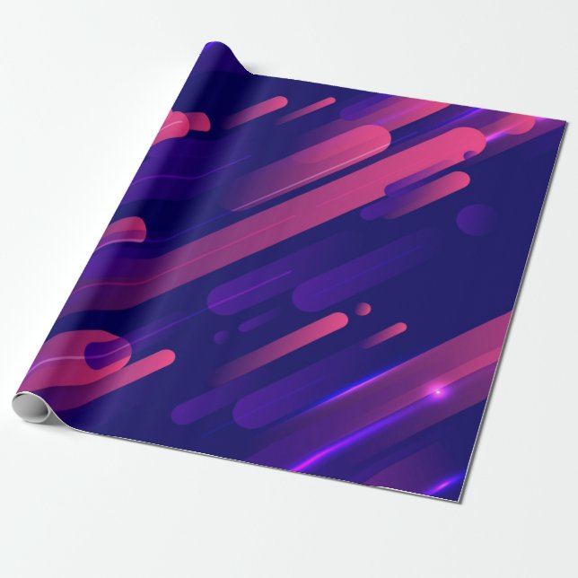 Abstract pattern wrapping paper (Unrolled)