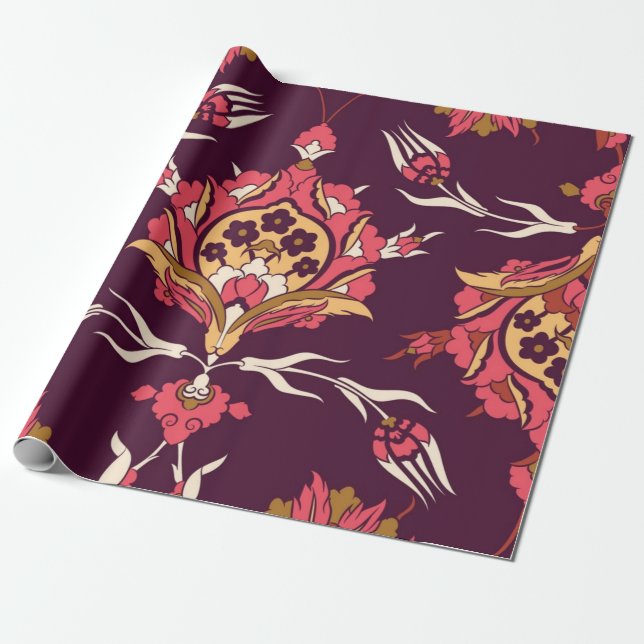 Abstract pattern wrapping paper (Unrolled)