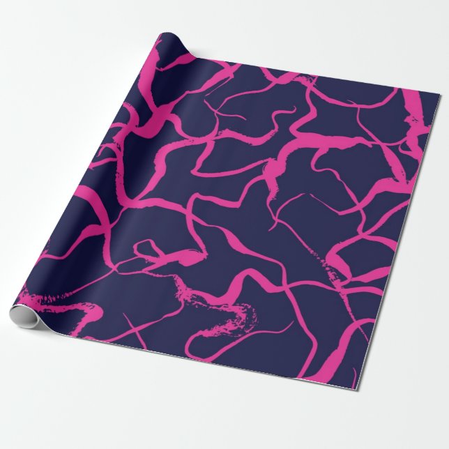 Abstract pattern wrapping paper (Unrolled)
