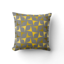 Abstract pattern yellow and gray
