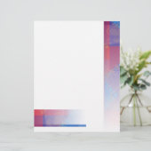 Abstract Patterns #001 Letterhead (Standing Front)