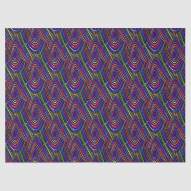 Abstract Patterns 63A Tissue Paper (Front)