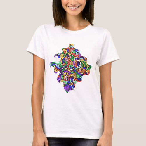 Abstract  Patterns  T-Shirt
