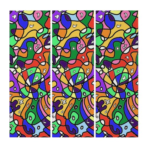Abstract Patterns Triptych