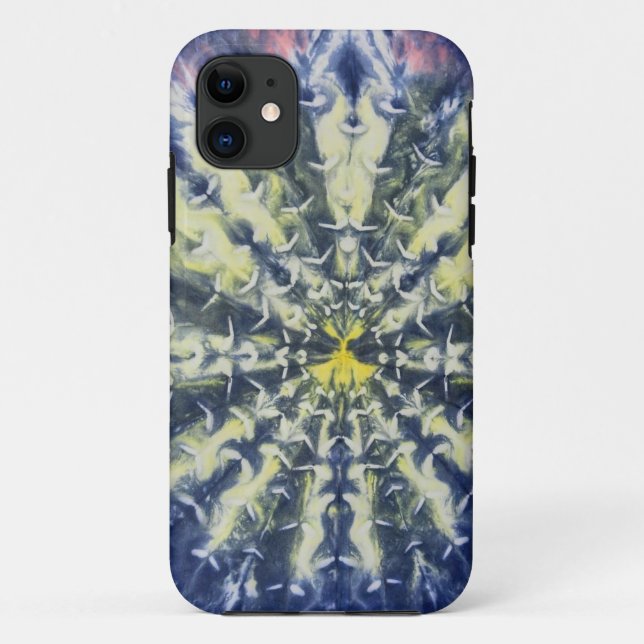 Abstract Peacock Feather Phone Case (Back)