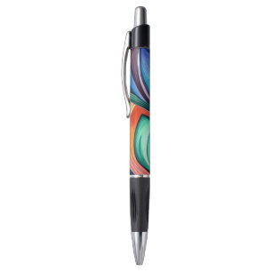 Abstract Peacock Pen