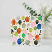 Abstract Pebble Gold Glitter Art (Standing Front)