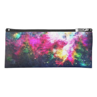 Abstract Pencil Case with cosmic neon color