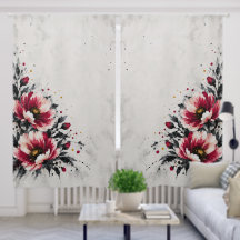 Abstract Peony Corner Floral