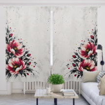 Abstract Peony Corner Floral