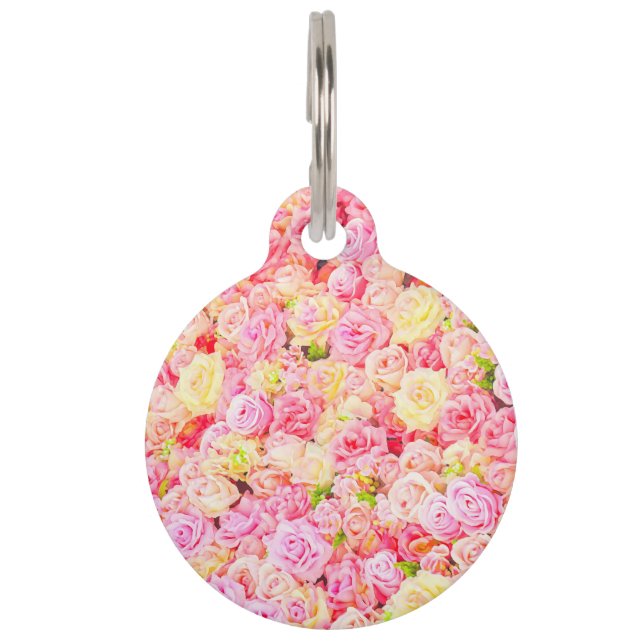 Abstract Pet ID Tag (Back)