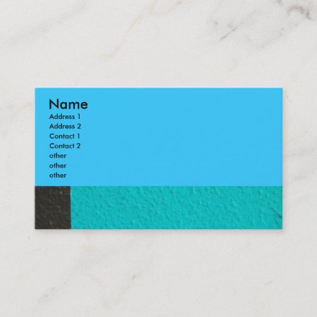 Abstract Photograph Business Card