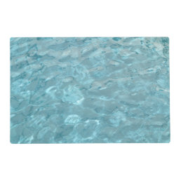 Abstract Photography Aqua Swimming Pool Water Placemat
