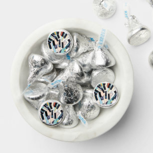 Abstract piano keys artwork hershey®'s kisses®