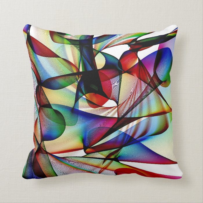 Abstract Pillow Design