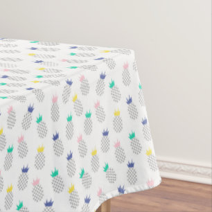 Abstract Pineapples 2 Tablecloth