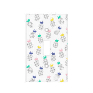 Abstract Pineapples Light Switch Cover