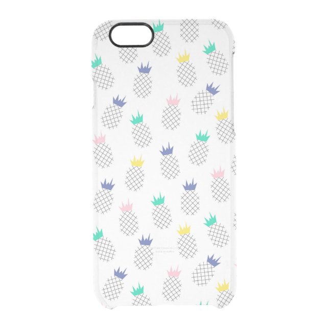 Abstract Pineapples Uncommon iPhone Case (Back)