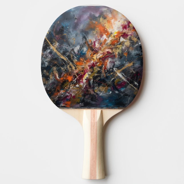 Abstract Ping Pong Paddle (Front)