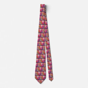 ABSTRACT, Pink Fuchsia Tie