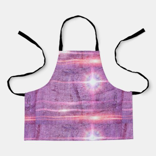 Abstract Pink Light Flares Apron