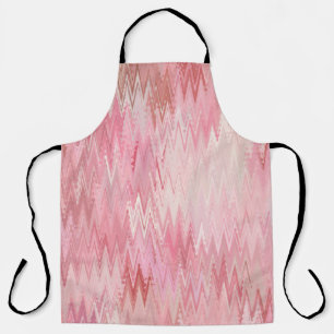 Abstract Pink Mosaic Background Illustration Apron