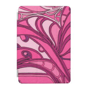 Abstract Pink Panel Painting iPad Mini Cover