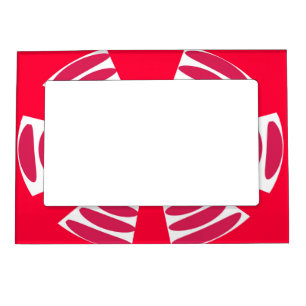 Abstract Pink Picture Frame