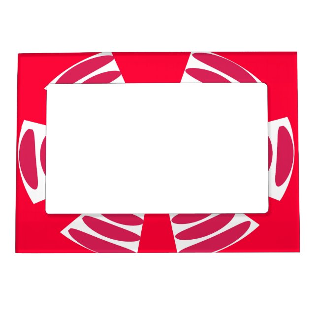 Abstract Pink Picture Frame (Front)