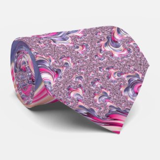 Abstract Pink Purple Spiral Fractal