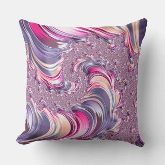 Abstract Pink Purple Spiral Fractal