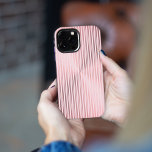 Abstract Pink Tiny Stripes Samsung Galaxy S22  Case<br><div class="desc">Pink phone case with abstract stripes design.  Thin,  vertical stripes and a design that gives a shiny look to many phone models including Samsung and iPhone.</div>