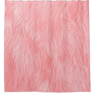 Abstract Pink wool , fabric background Shower Curtain