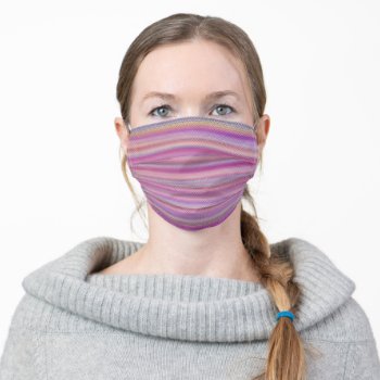 Abstract Pinkish  Cloth Face Mask by 16creative at Zazzle