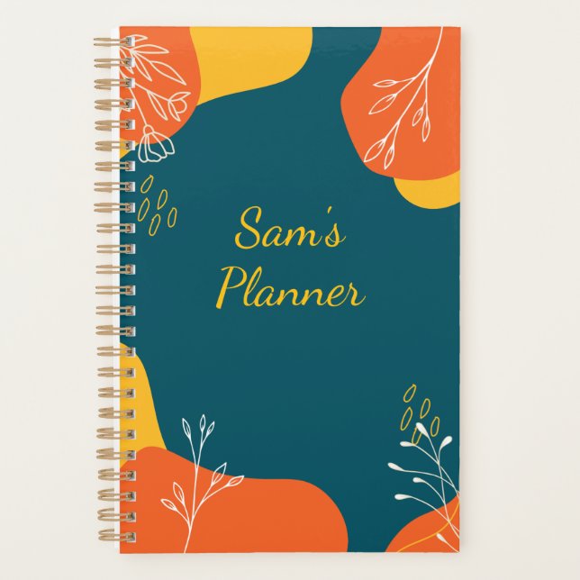 Abstract Planner - Personalized (Front)