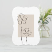 Abstract plant art design (Standing Front)
