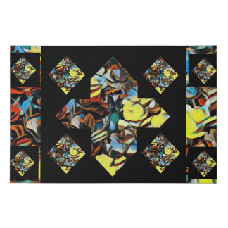 Abstract Plus Sign Carnation Canvas Art (Dreaming)