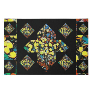 Abstract Plus Sign Tulip Canvas Art (Dreaming)