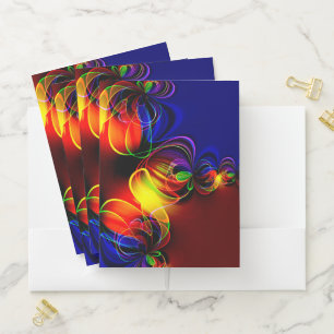 Abstract Pocket Folder