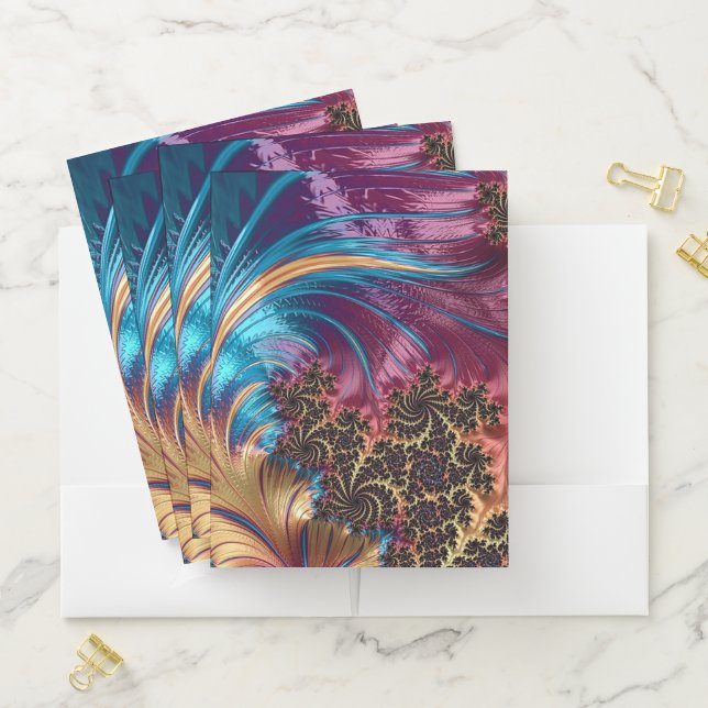 Abstract Pocket Folder (In Situ)