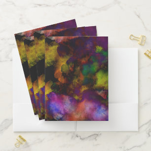 Abstract Pocket Folder