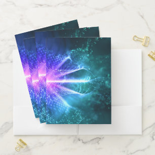 Abstract Pocket Folder
