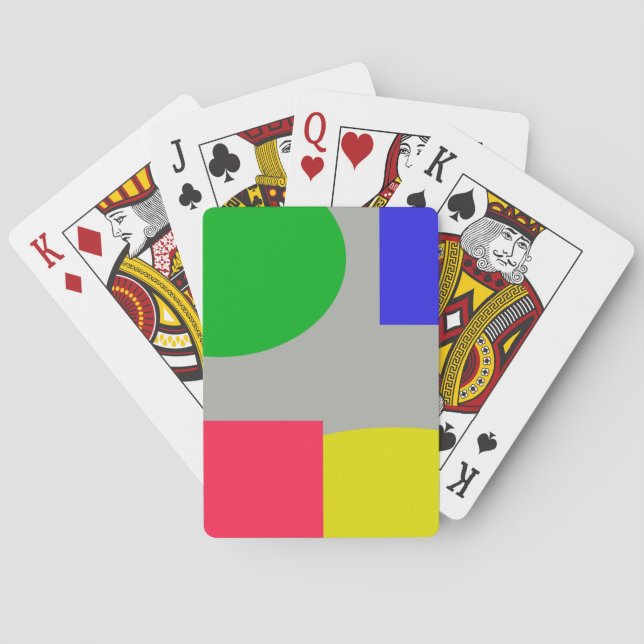 Abstract Poker Cards (Back)