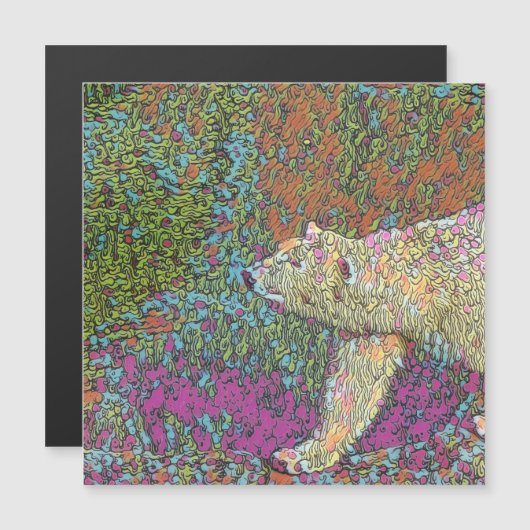 Abstract Polar Bear (Front/Back)