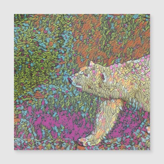 Abstract Polar Bear (Front)