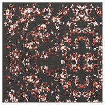 Abstract Polka Dot Fabric